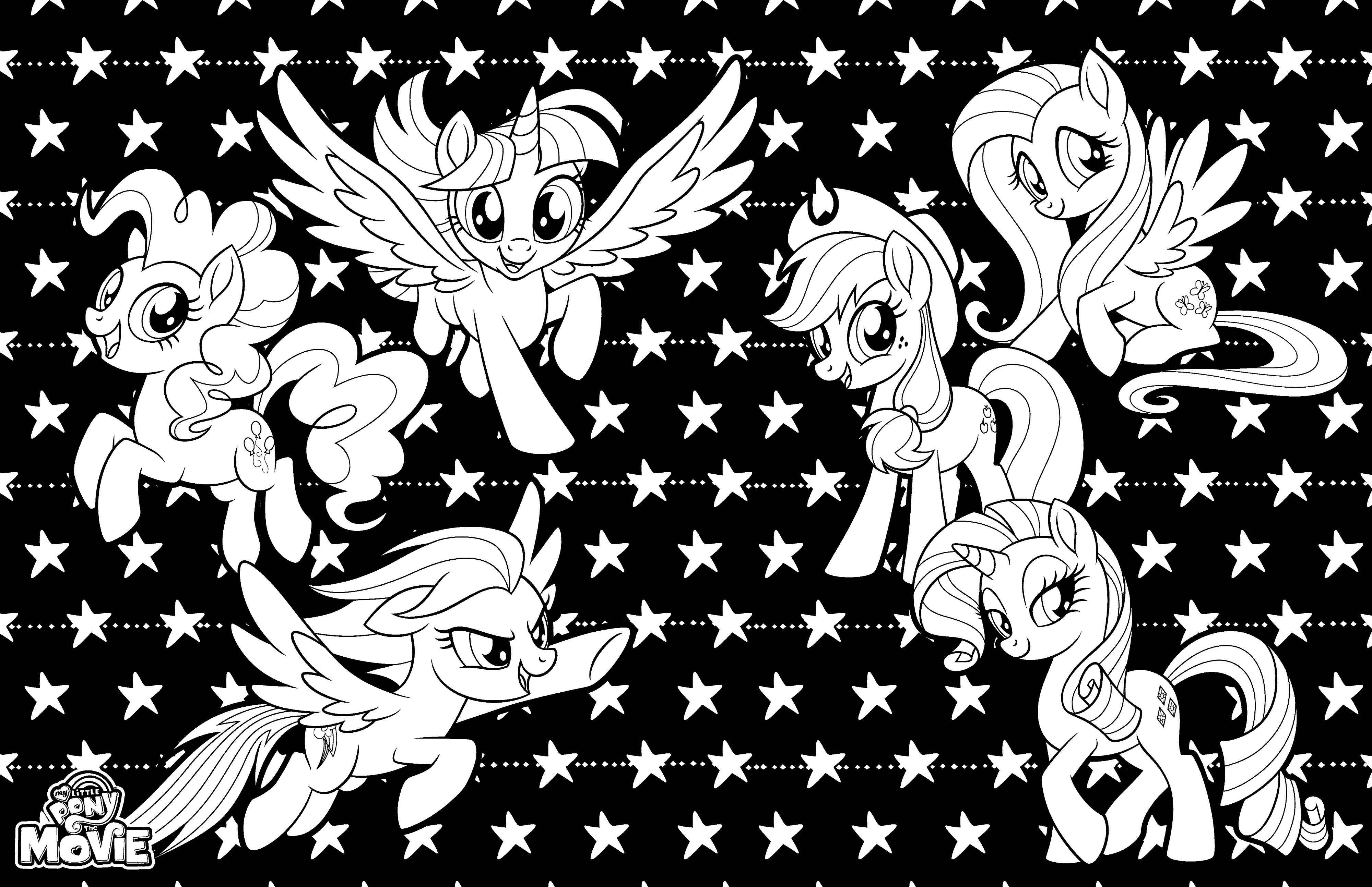 My Little Pony The Movie Coloring Pages YouLoveIt
