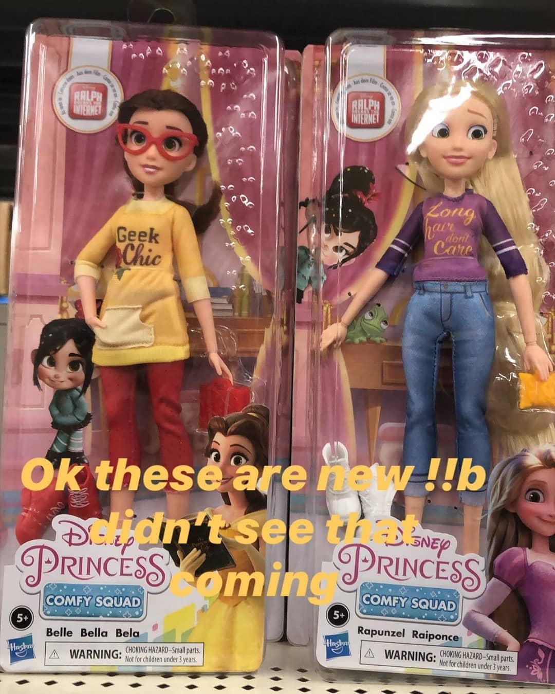 princess comfy squad dolls