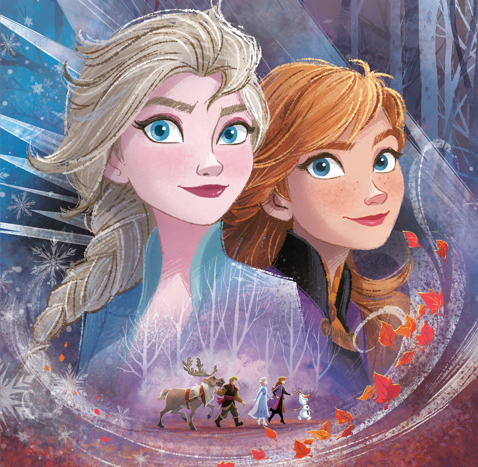 Frozen 2 New Large Pictures With Elsa Anna And Olaf Youloveit Com