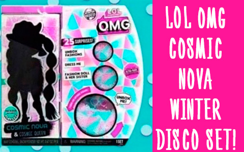 New Winter Disco LOL OMG Cosmic Nova will come in set with her little sister Cosmic Queen