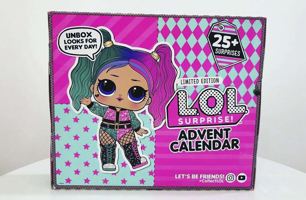 LOL Surprise Advent Calendar 2020 with Tricksta B B new Outfit of