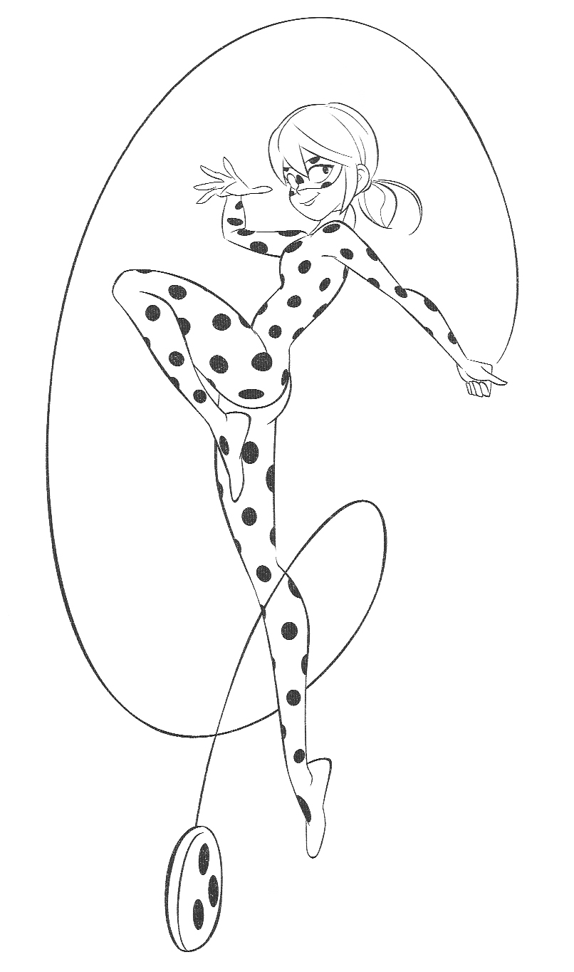 New beautiful Miraculous Ladybug coloring pages - YouLoveIt.com