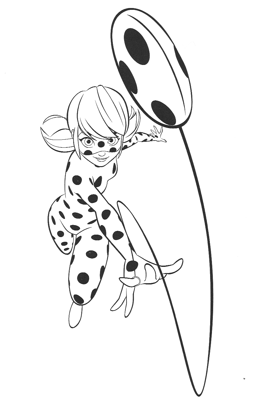 New beautiful Miraculous Ladybug coloring pages YouLoveIt com