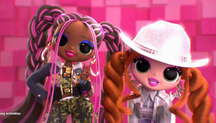 LOL OMG Remix dolls animated versions of Kitty K, Honeyliciou, Pop B.B