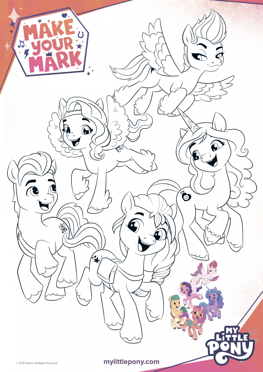 My Little Pony Make your Mark coloring pages