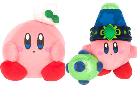 Kirby's Adventure plush toys collection