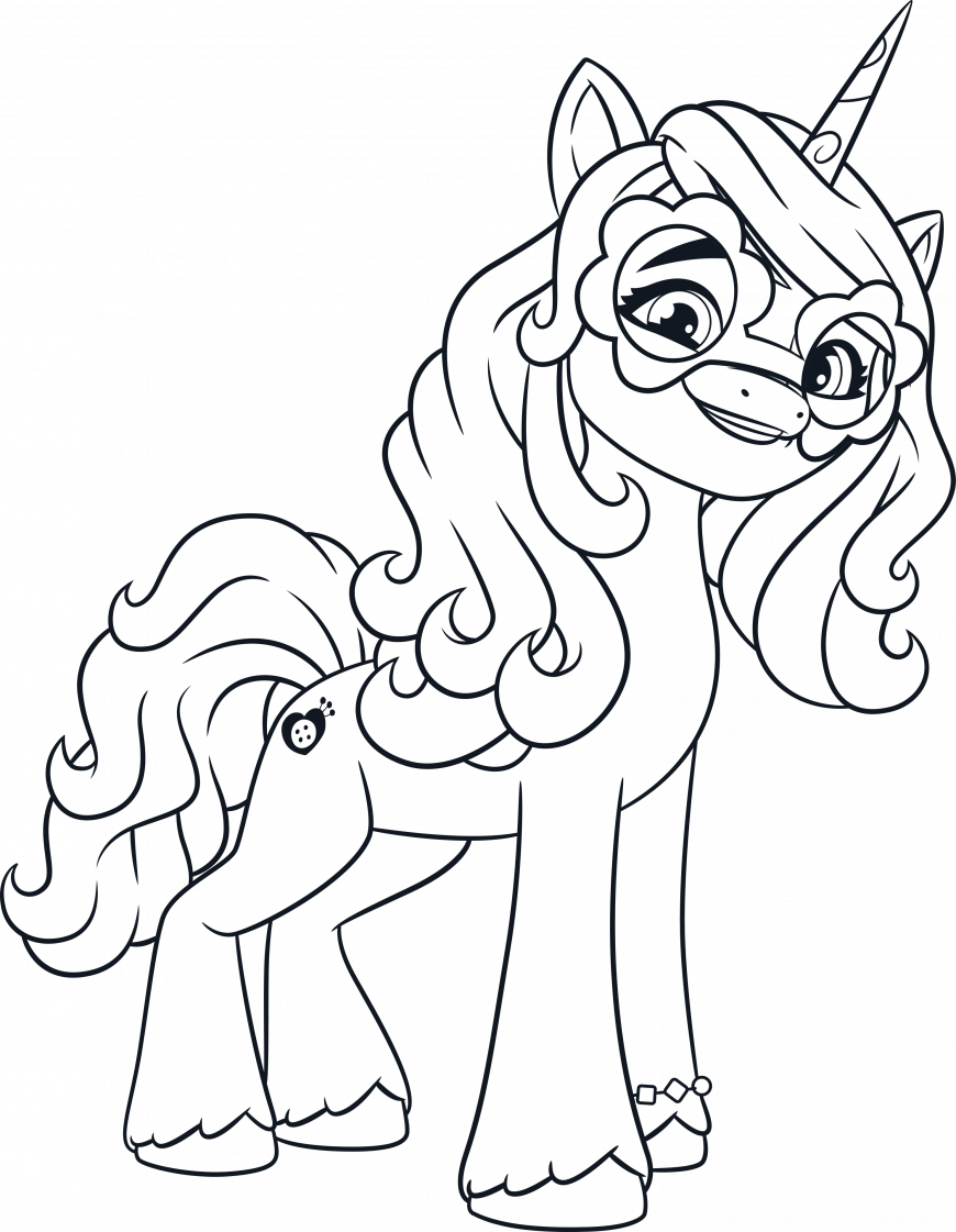 My Little Pony G5 coloring page