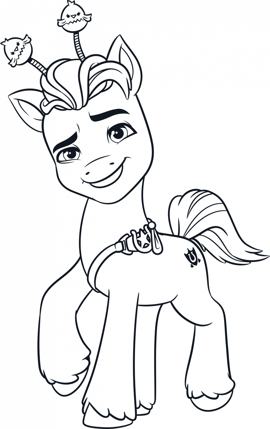 My Little Pony G5 Big coloring page