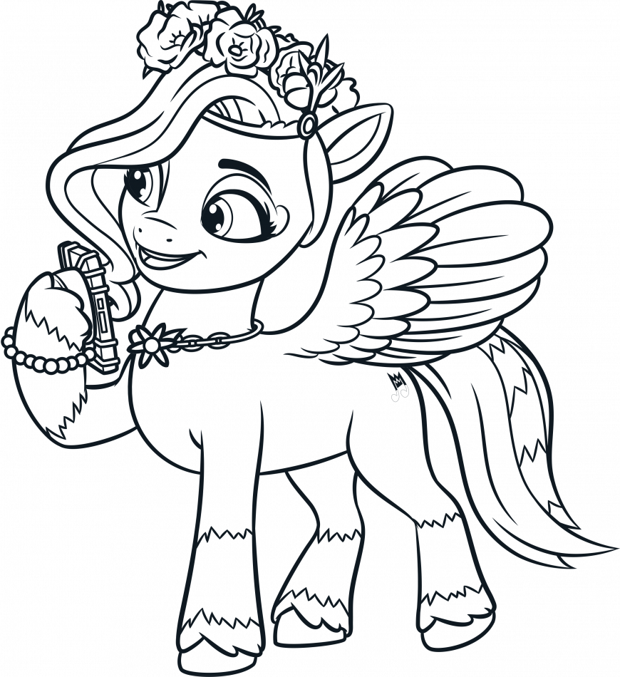 My Little Pony G5 coloring page