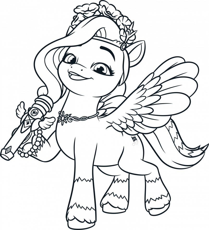 My Little Pony G5 coloring page