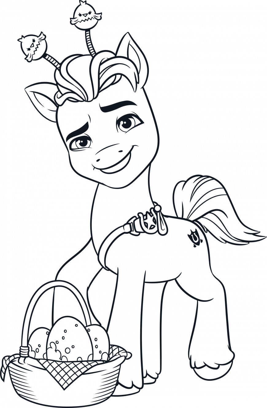 My Little Pony G5 good coloring page