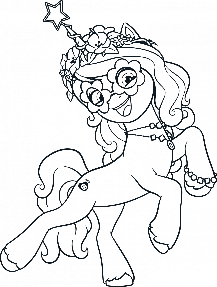 My Little Pony G5 coloring page