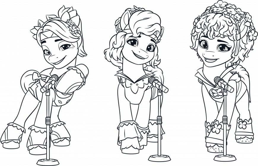 My Little Pony G5 coloring page