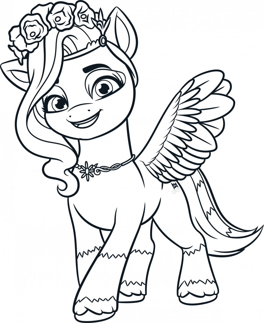 My Little Pony G5 coloring page