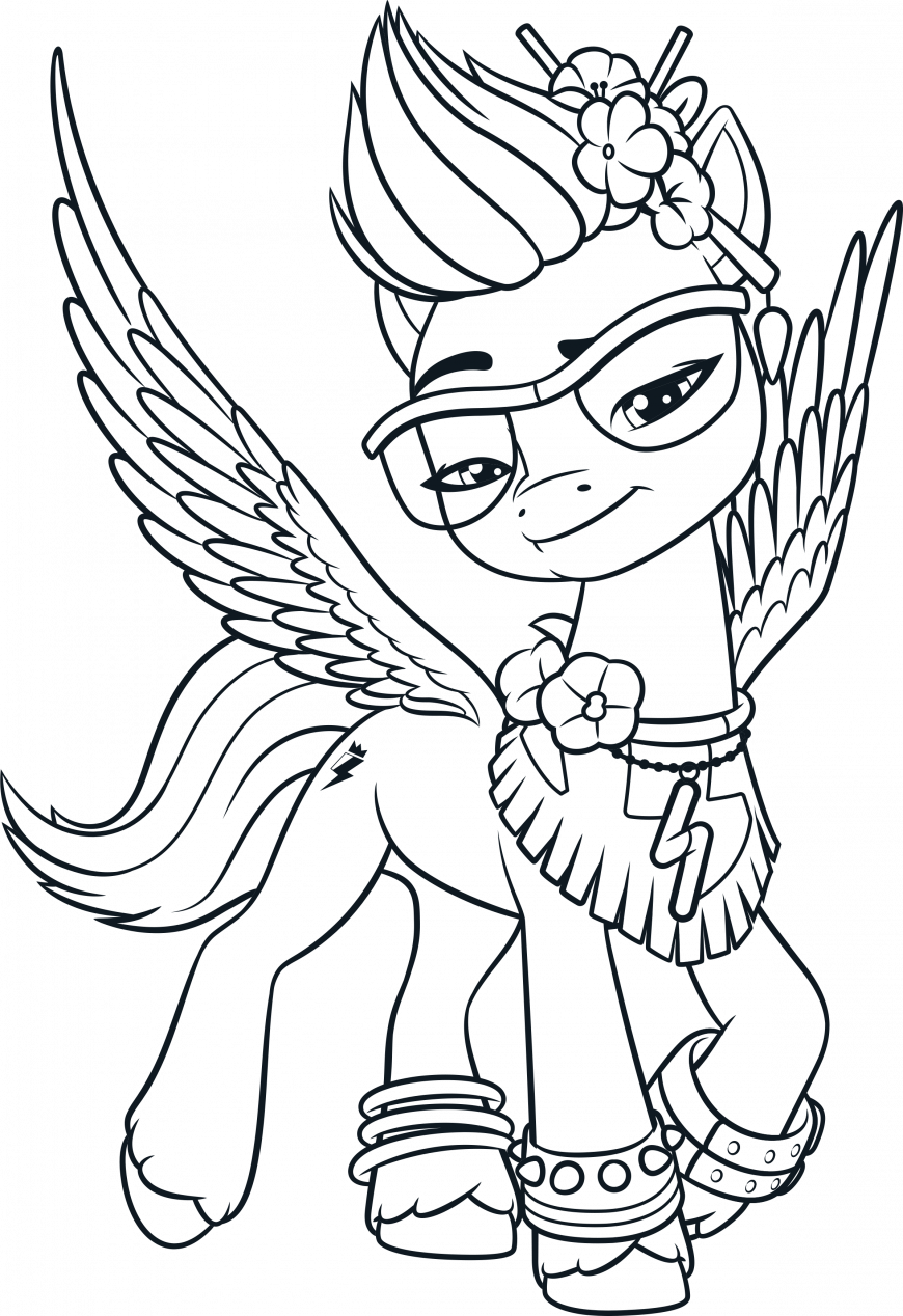 My Little Pony G5 coloring page