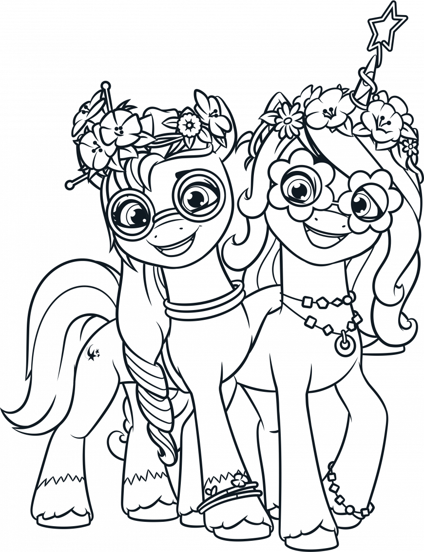 My Little Pony G5 coloring page