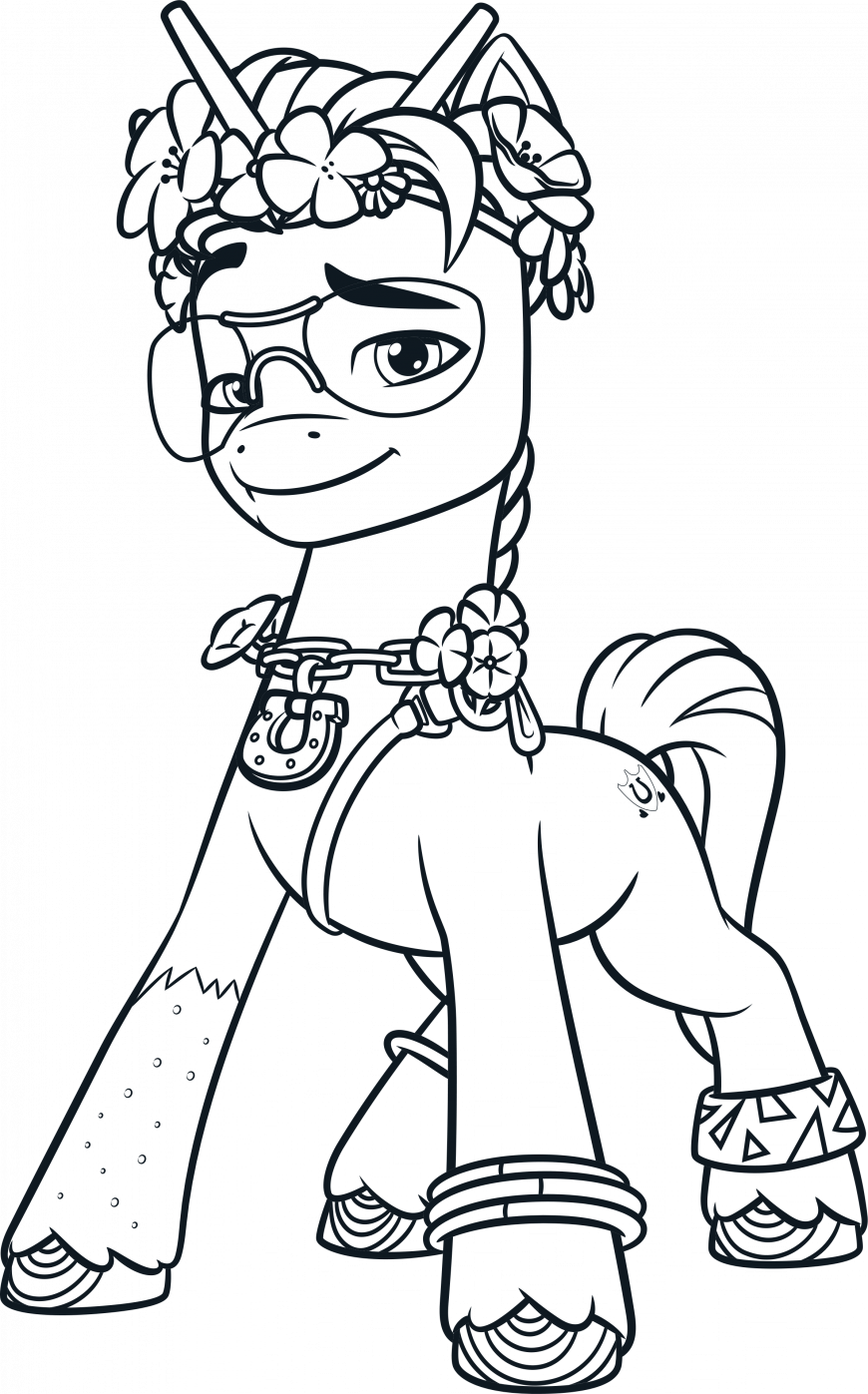 My Little Pony G5 coloring page