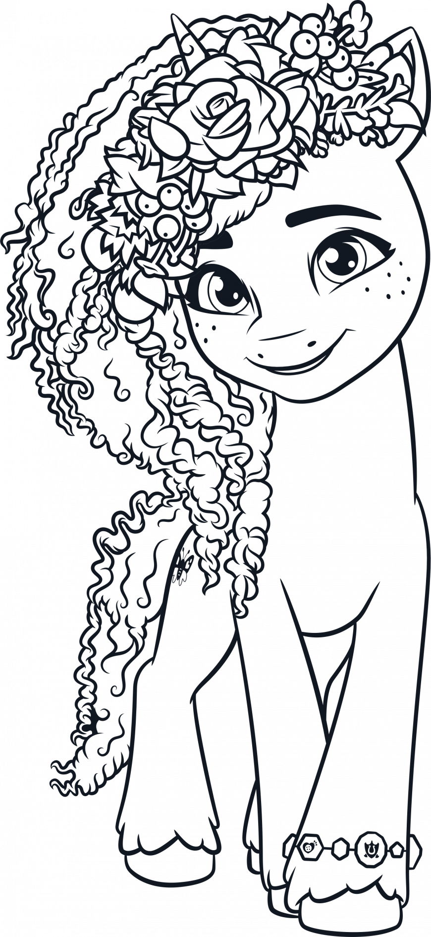 My Little Pony G5 coloring page