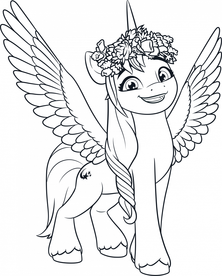 My Little Pony G5 coloring page