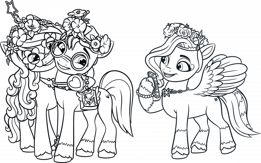 My Little Pony G5 coloring page