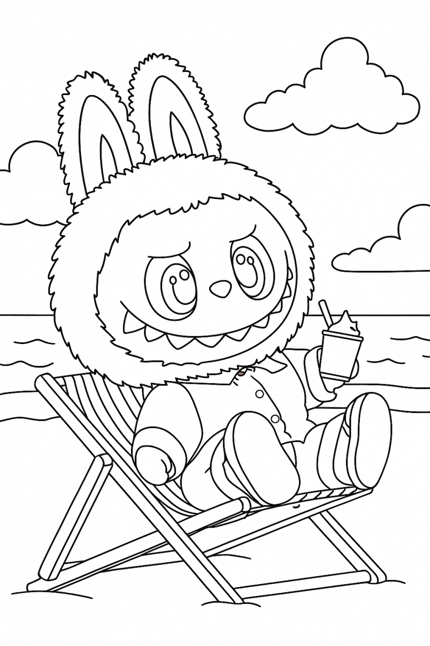 Labubu’s Chill Day with Juice