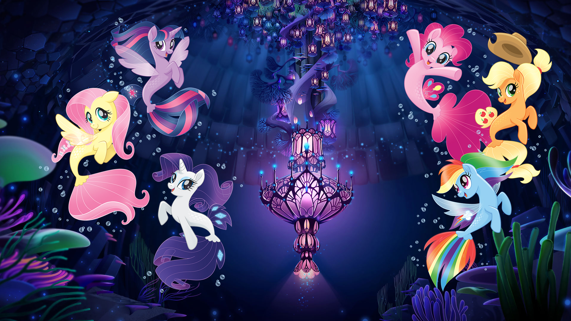 My Little Pony The Movie seaponies - mermaids wallpapers - YouLoveIt.com