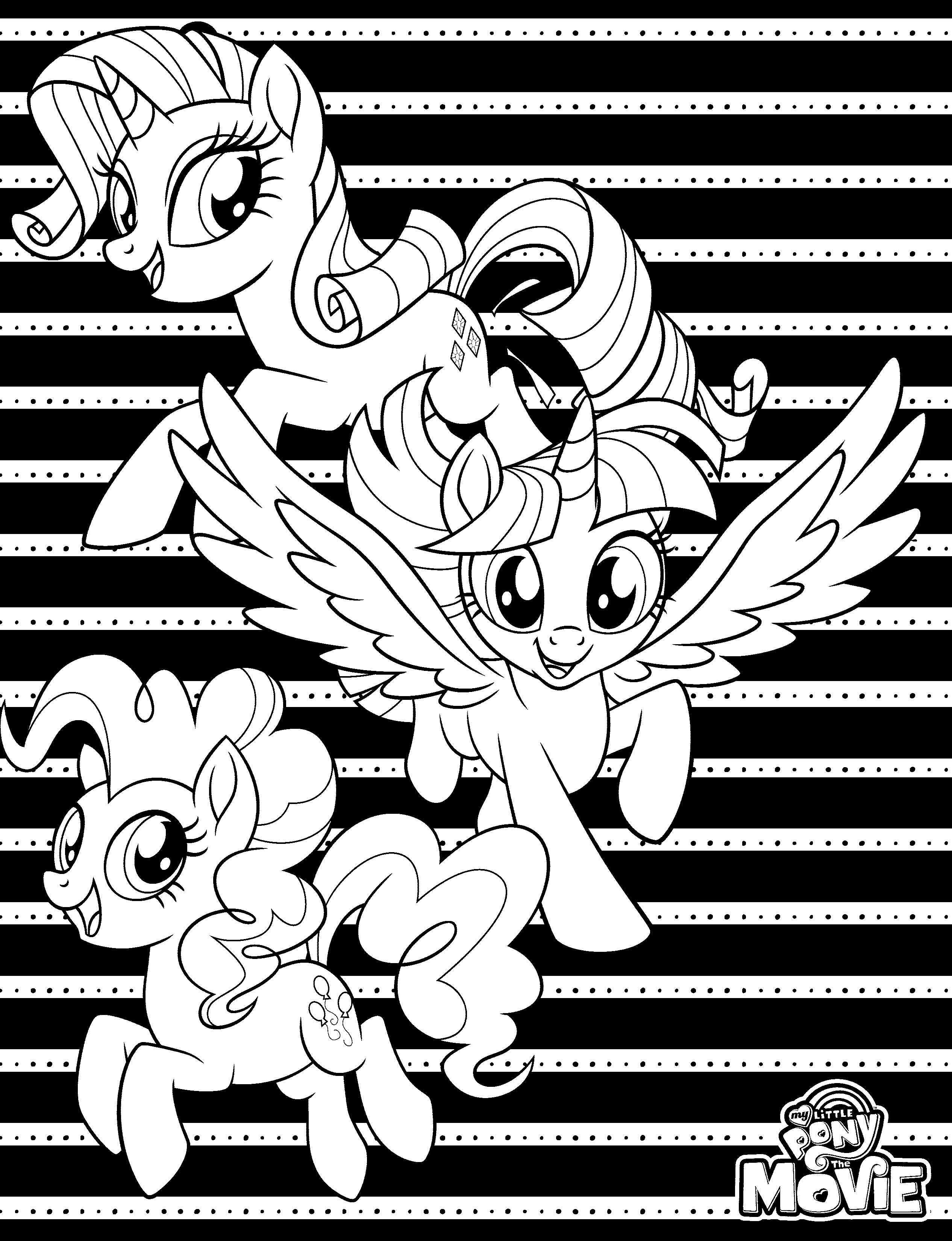 My Little Pony: The Movie coloring pages 