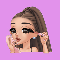 Cute Ariana Grande icons as emojis - YouLoveIt.com