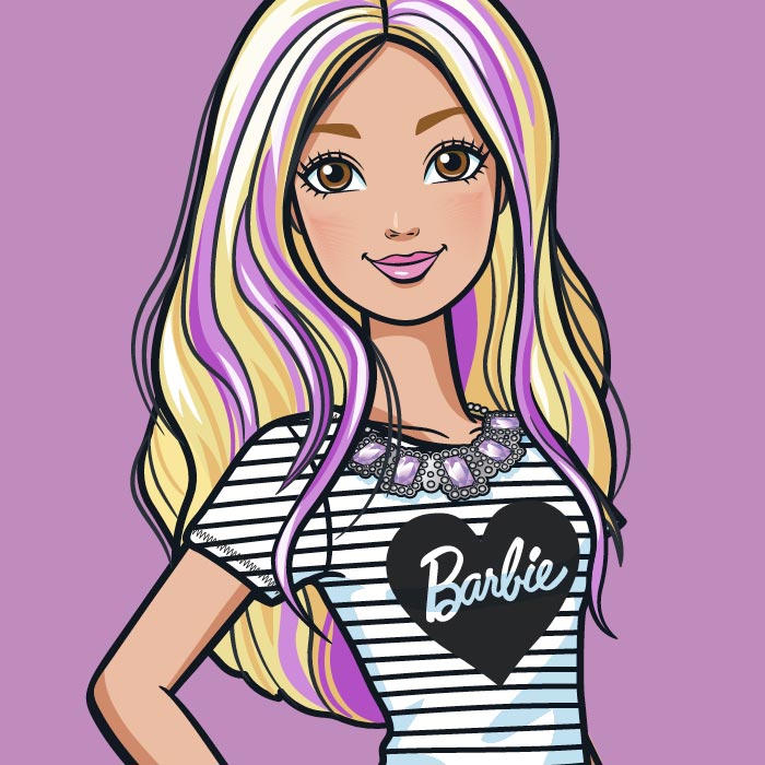 New official pictures of Barbie for your social media icons - YouLoveIt.com