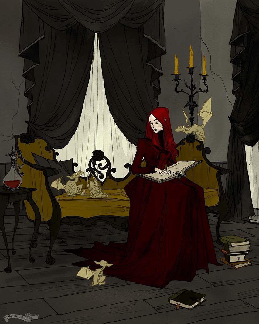 Beauty about dreadful: 100% Halloween art from Abigail Larson 