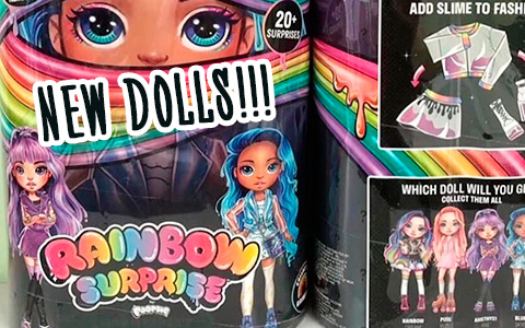 Another amazing new toy from MGA - new Rainbow Surprise Poopsie Fashion Dolls with DIY Slime Fashion!