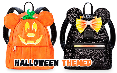 New Halloween themed Disney backpacks and bags by Loungefly