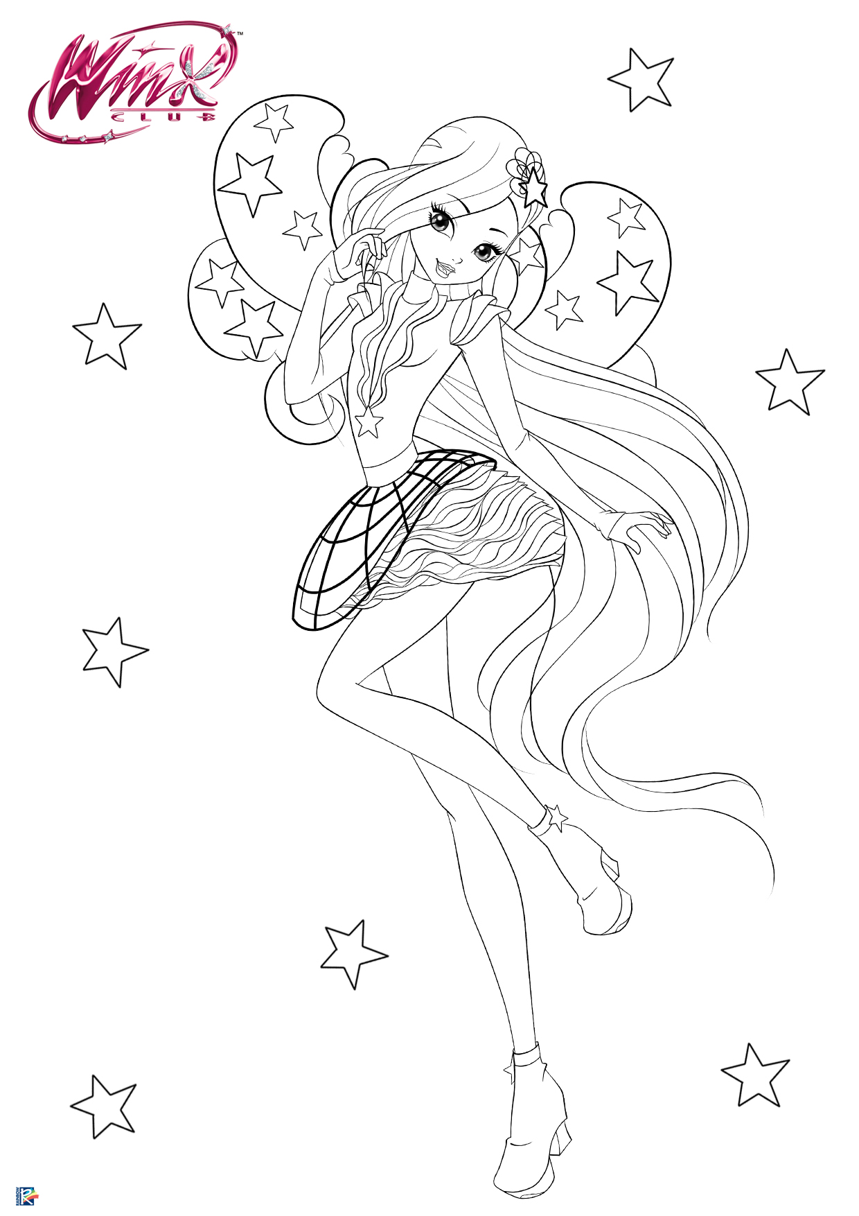 Winx Club Coloring Pages Online