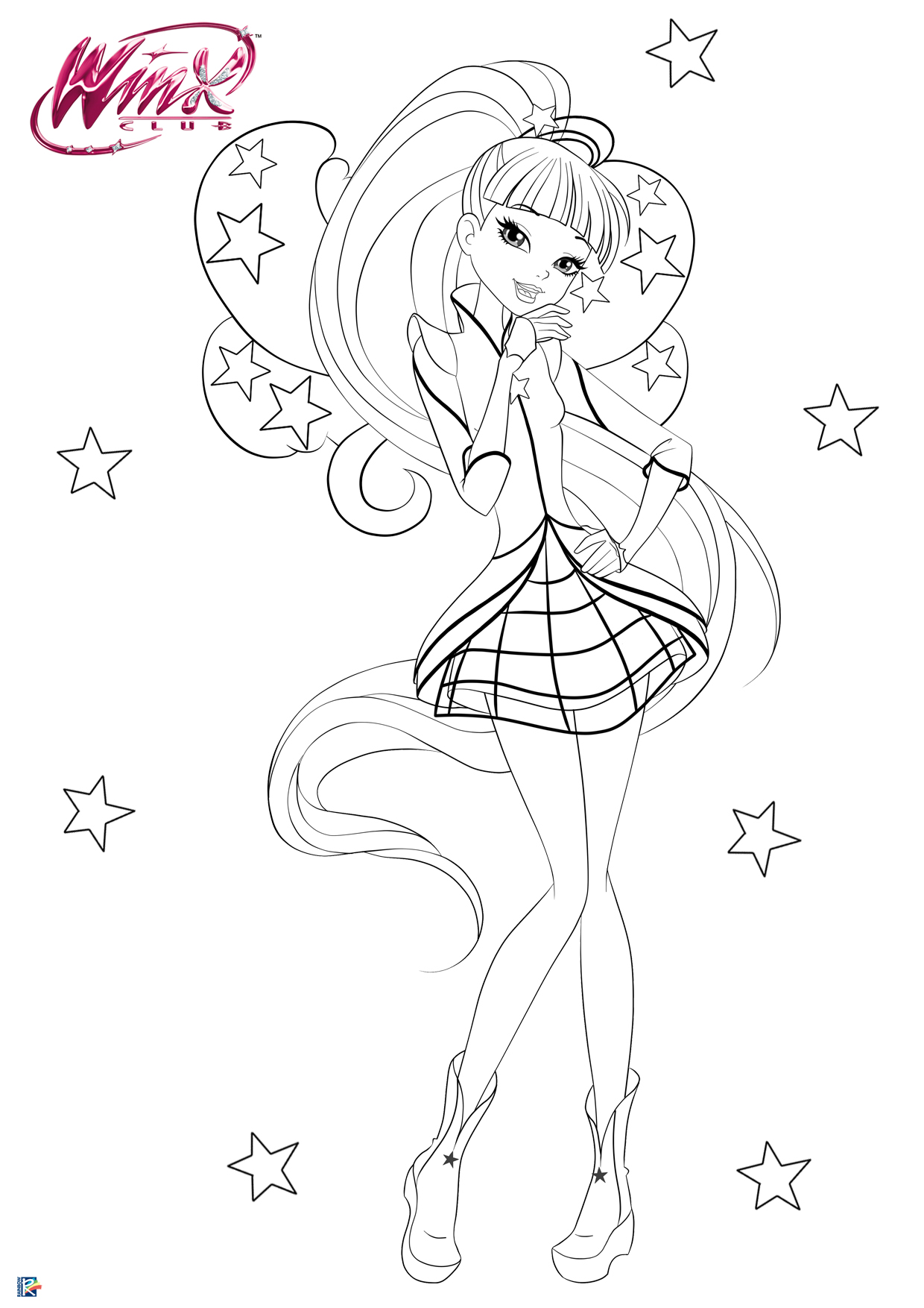 Winx Club season 8 coloring pages with Cosmix transformation ...