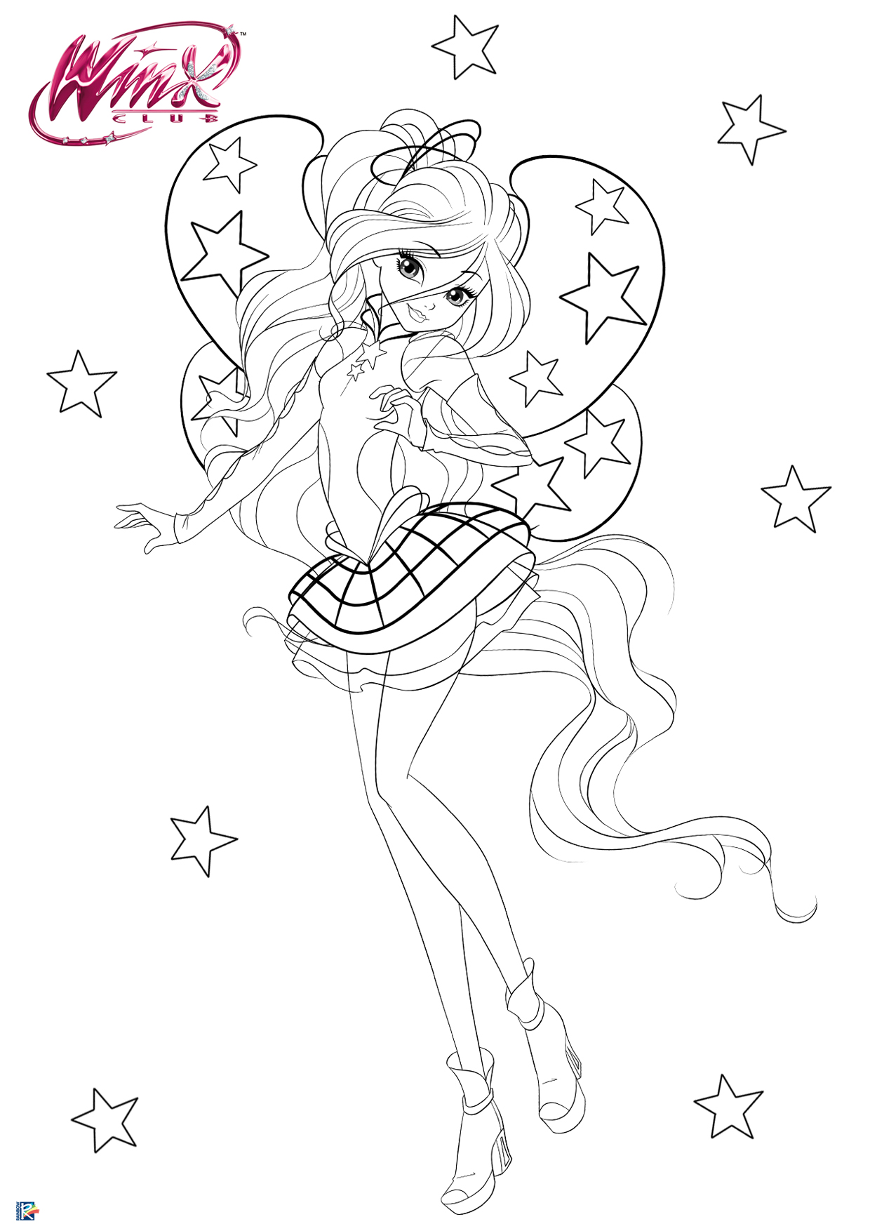 Winx Club Season 8 Coloring Pages With Cosmix Transformation Youloveit Com