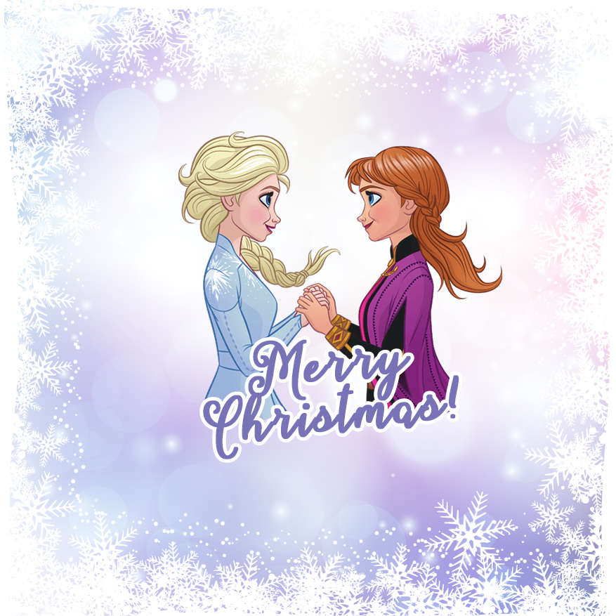 Frozen 2 Christmas Cards YouLoveIt