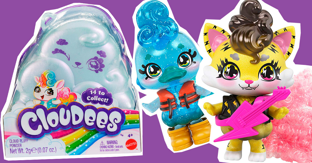 New toys 2020: Mattel Cloudees pets - cloud themed surprise figures 