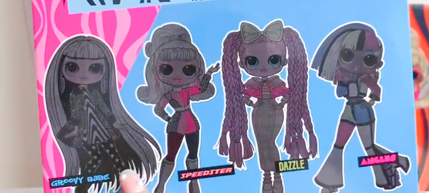 lol surprise omg lights dazzle doll