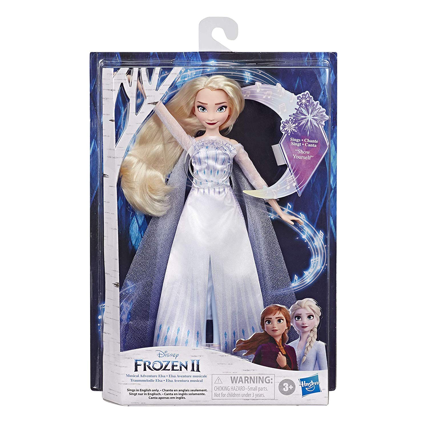 Gorgelen Gemakkelijk Mineraalwater New Frozen 2 singing dolls: Elsa in white dress and Anna Queen from Hasbro  - YouLoveIt.com