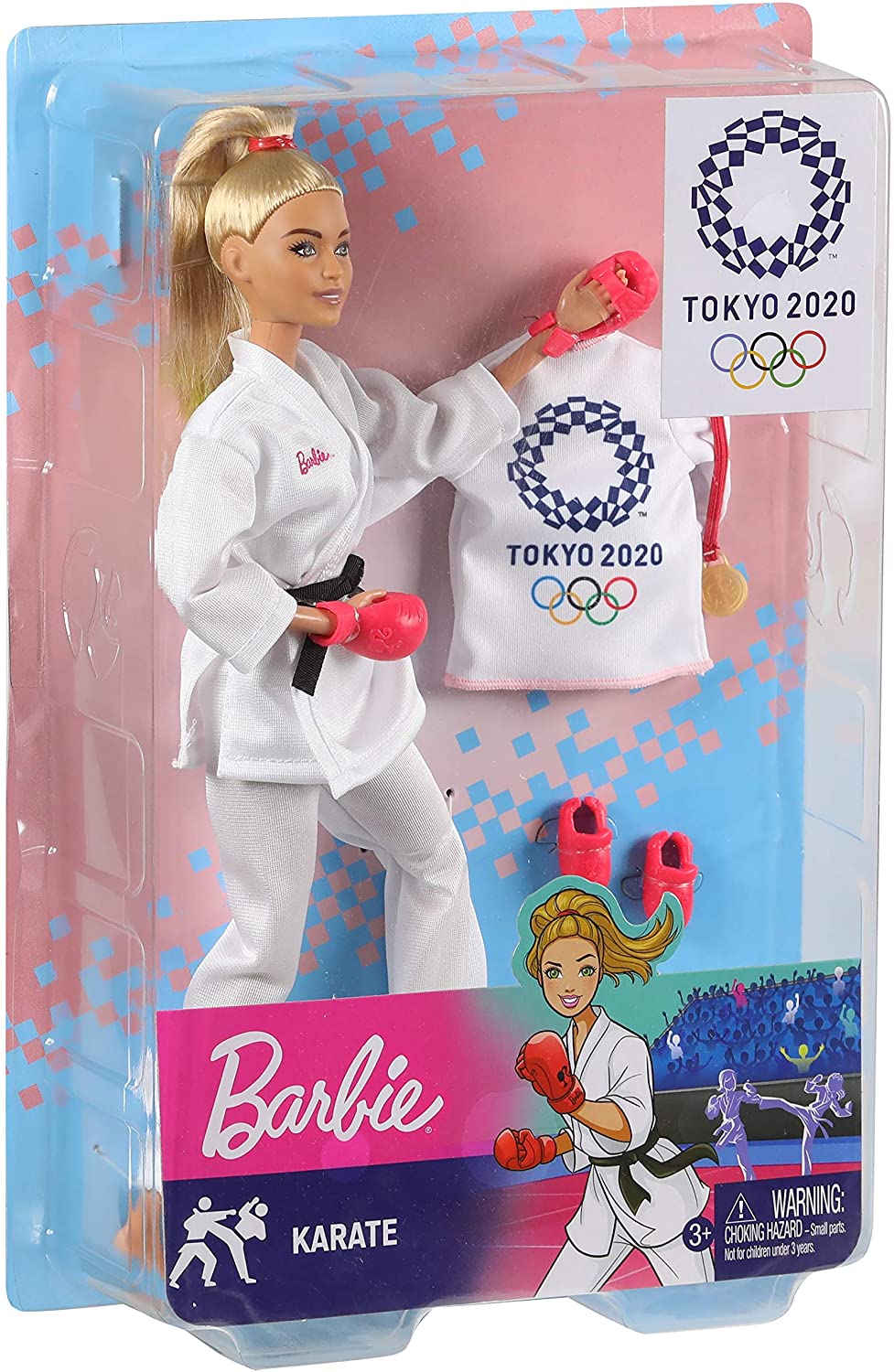Barbie Tokyo 2020, Barbie Tóquio, Olimpíadas 2020, Softbol, Mattel, 2019  [Unbox e Review] 