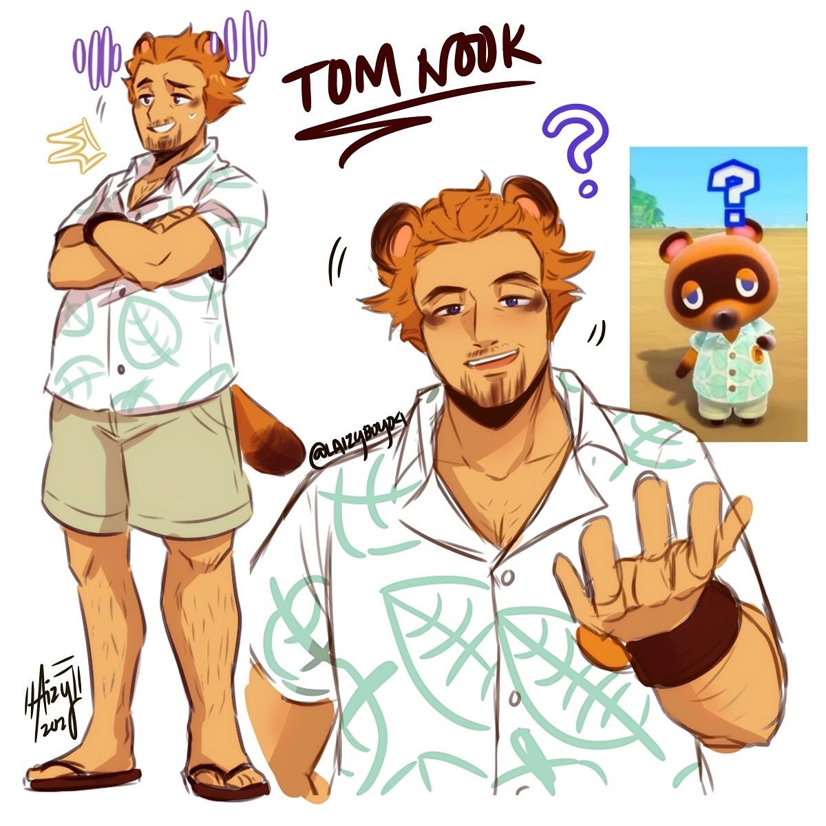 Humanized tom nook