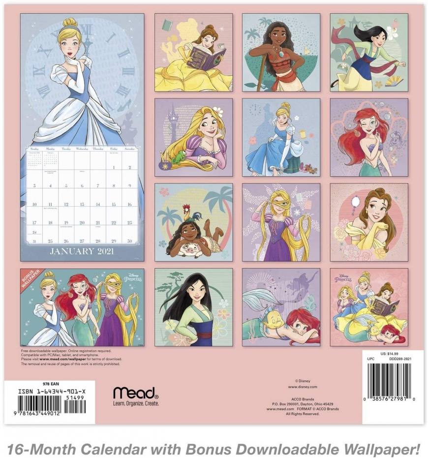 Printable Disney Princess Calendar 2021 Disney Princess Free Images And Photos Finder