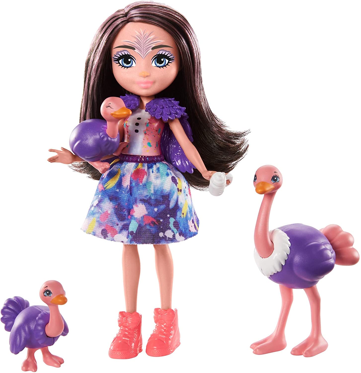 New Enchantimals Sunny Savanna dolls Family Toy Sets: Kamilla Kangaroo ...