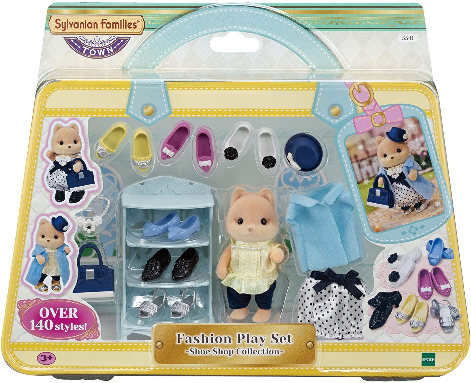 New Calico Cat and Families House, 2021: toy Midnight Panda Surprise Sylvanian more! family, Critters Shop, Spooky family Shoe sets
