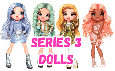 rainbow high series 3 fashion dolls