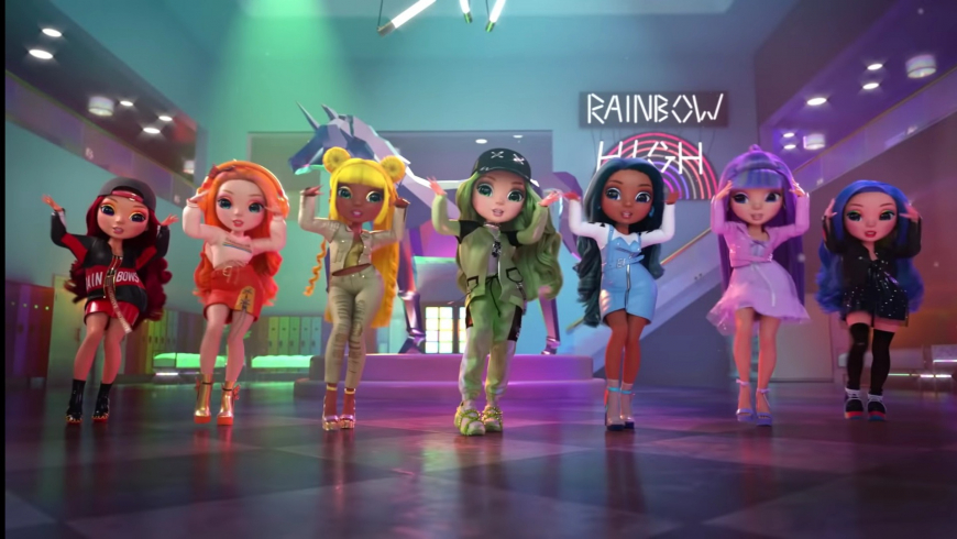 Rainbow High new music video on song Turn Your Color UP! - YouLoveIt.com