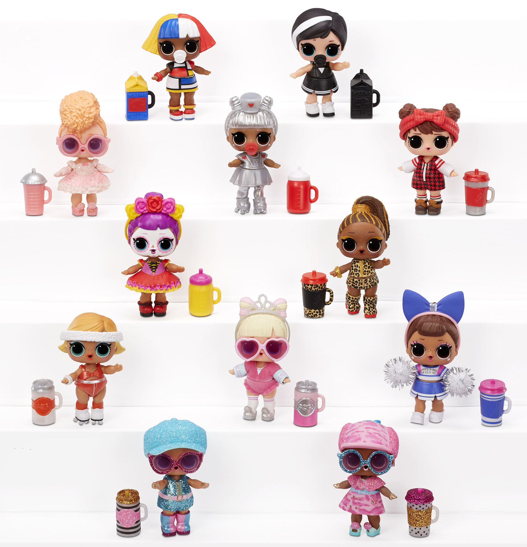 LOL Surprise Confetti Present Surprise-Re-released Doll With 15 Surpri ...
