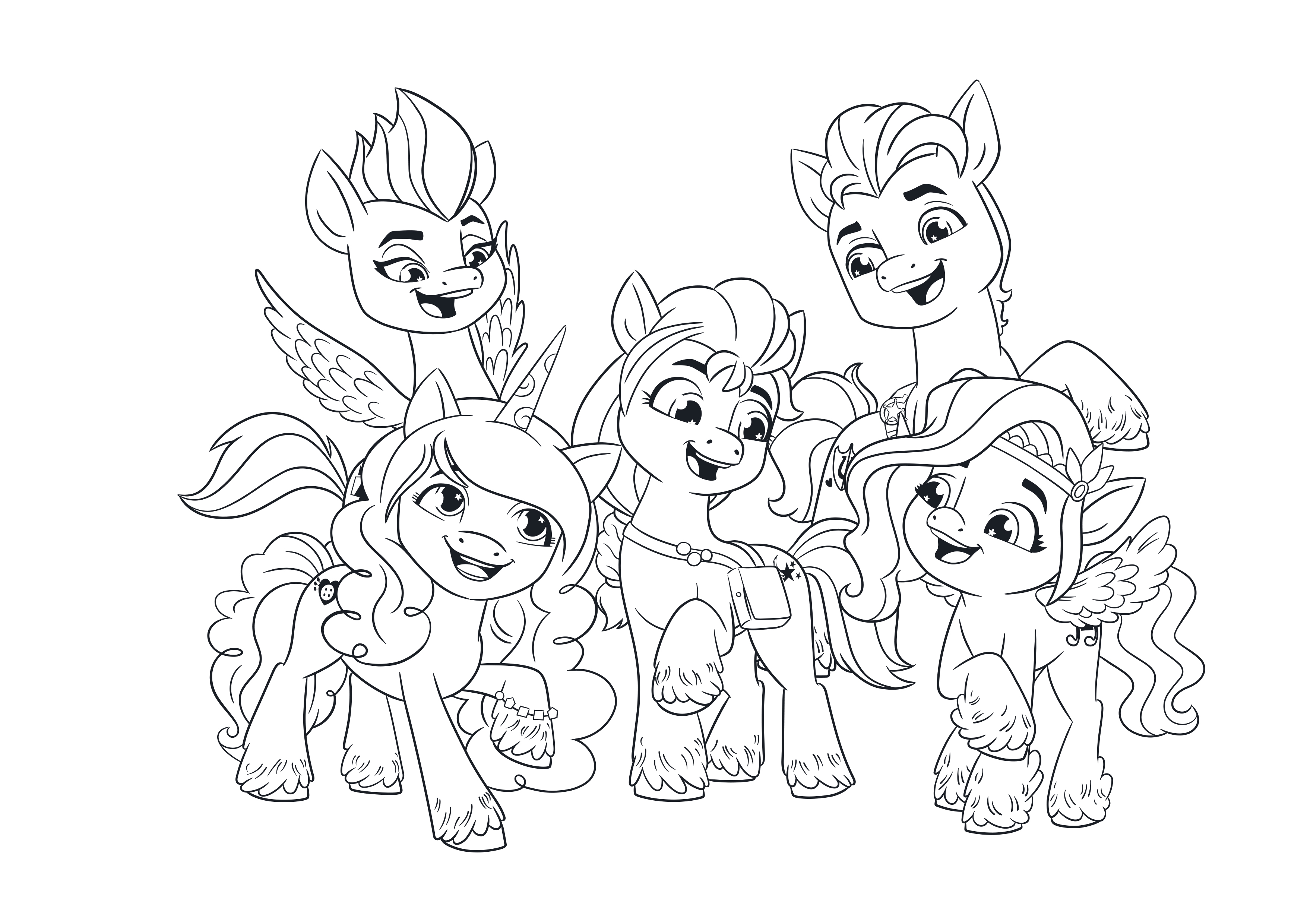 Free Printable My Little Pony Coloring Pages For Kids  My little pony  coloring, My little pony movie, My little pony twilight