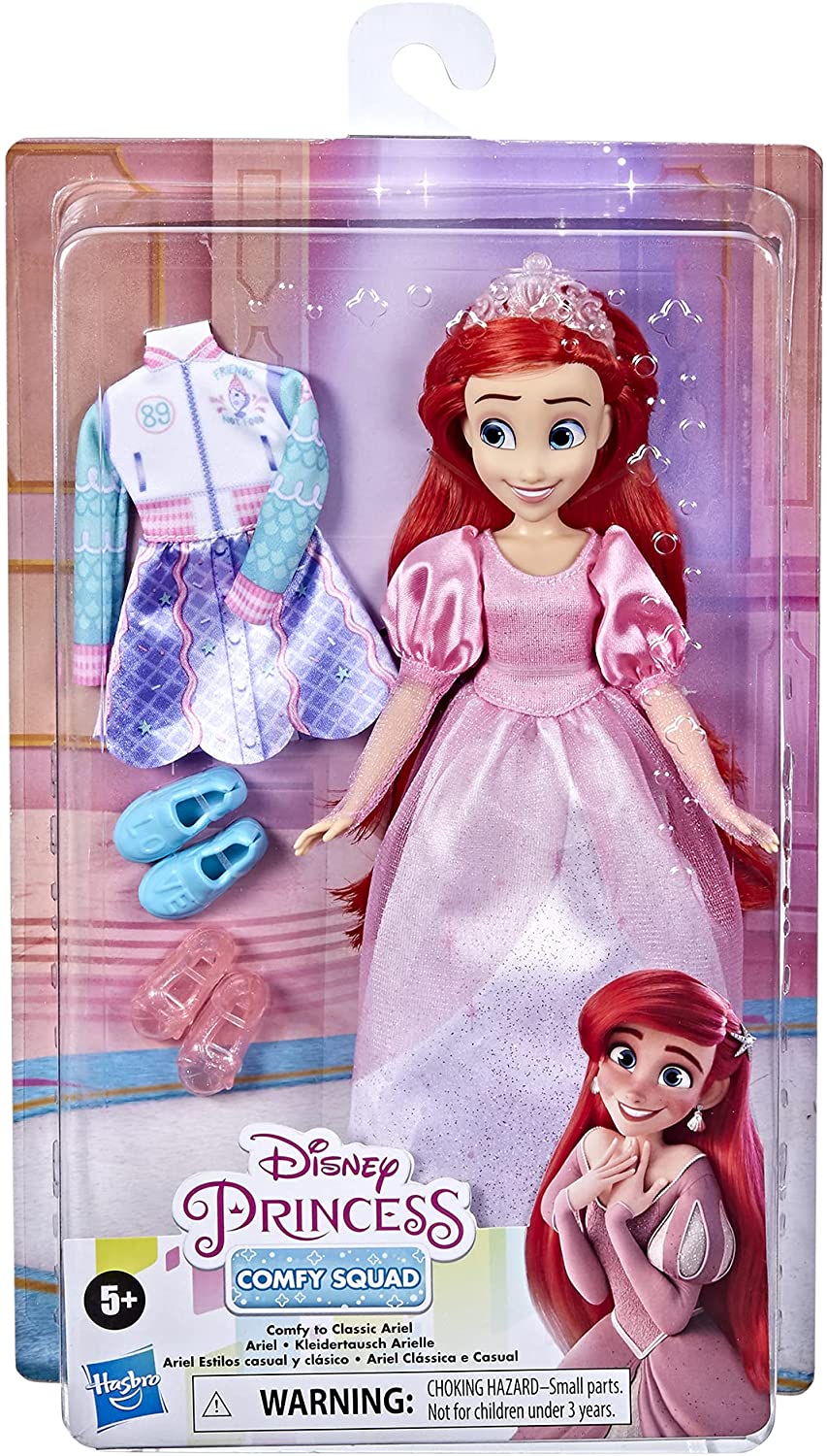 Disney Princess Comfy to Classic dolls: Ariel and Cinderella