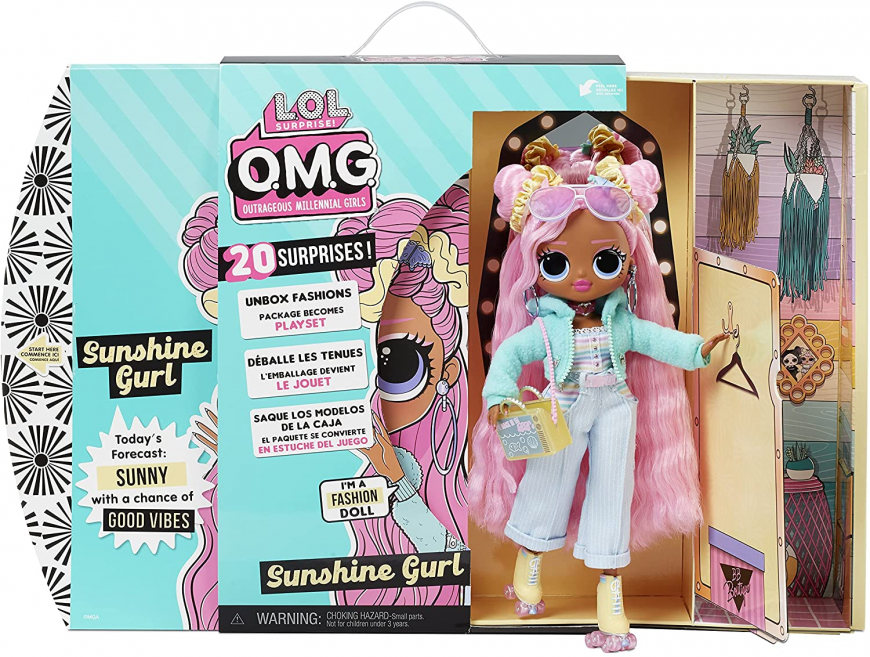 LOL OMG Series 4 5 Dolls Moonlight B B And Sunshine Gurl Big Sisters 